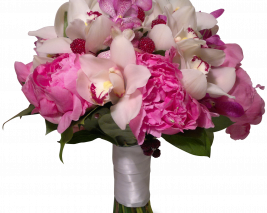 Свадебный букет Фламинго